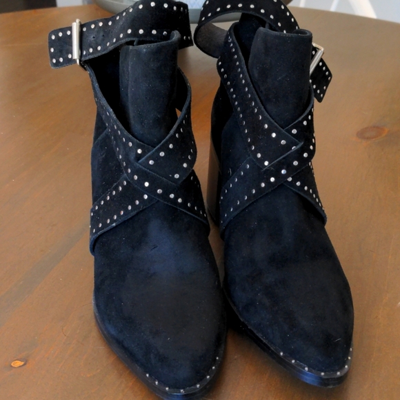 Sensor Booties sz 41, suede black - Picture 2 of 6